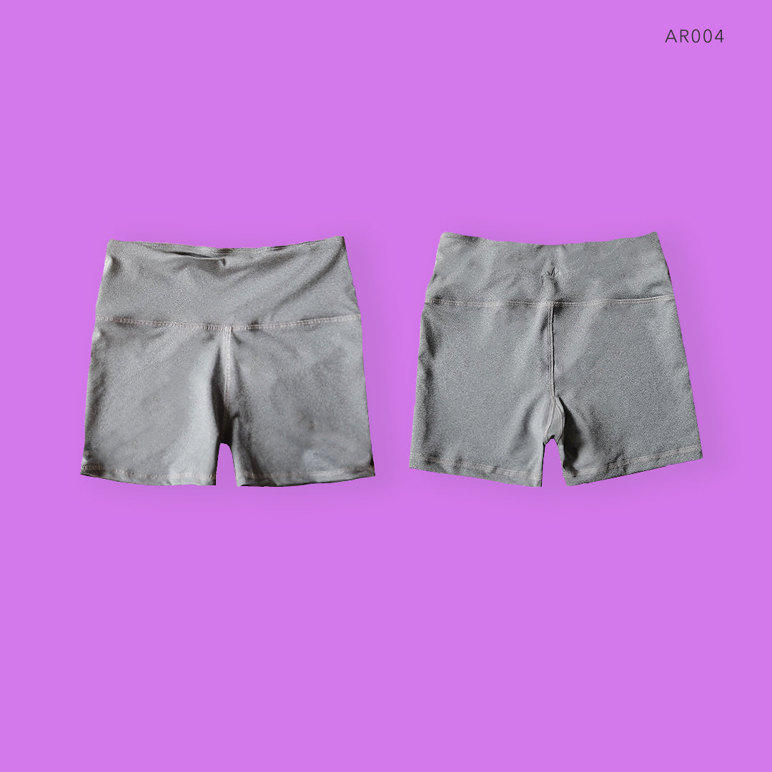 ARYA Cycling Shorts in Light Grey