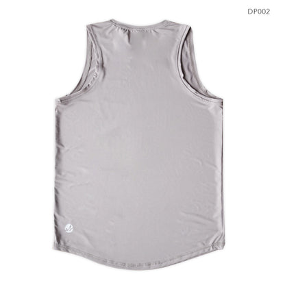 Grey Drape Singlet