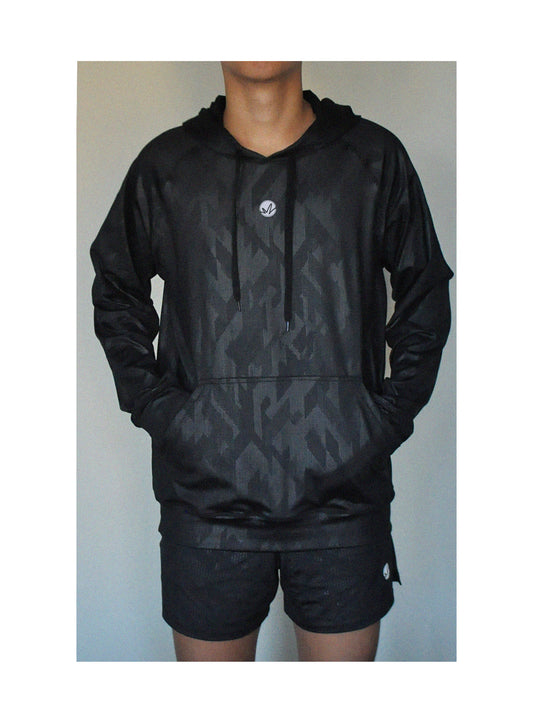 Black Hollogram Hoodie