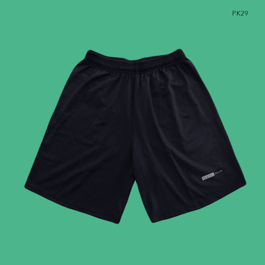 Dark Black Training Shorts