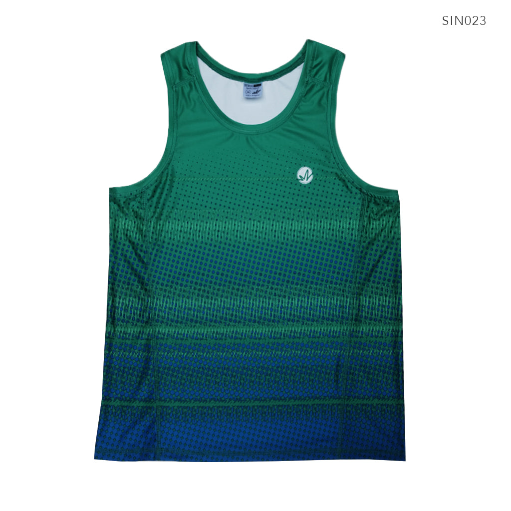 Blue Green Sprite Singlet