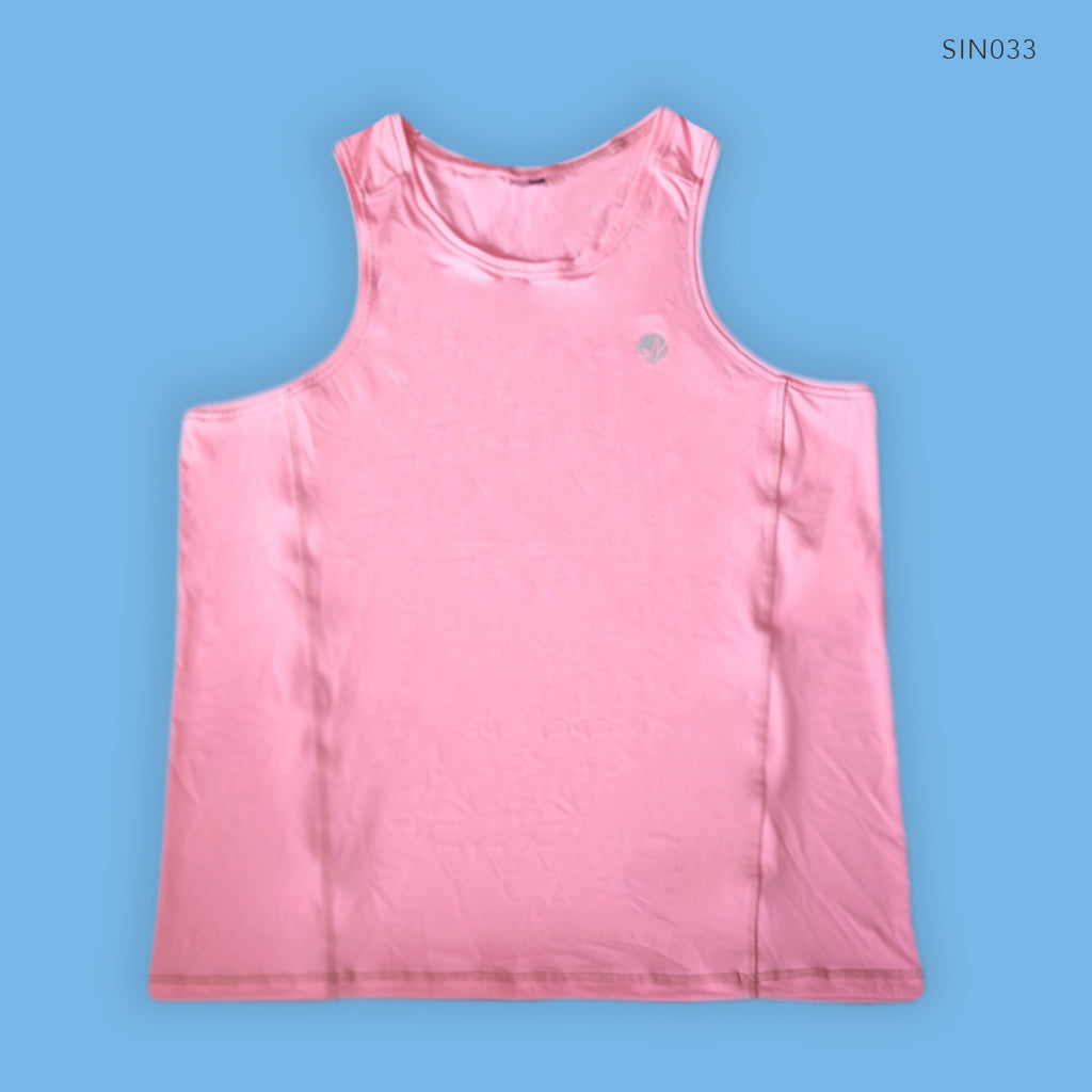 Fluff Pink Singlet