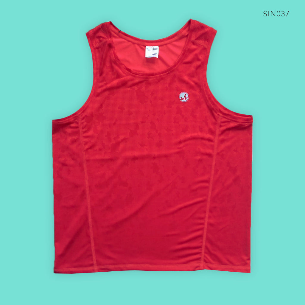 Red Maps Training Singlet