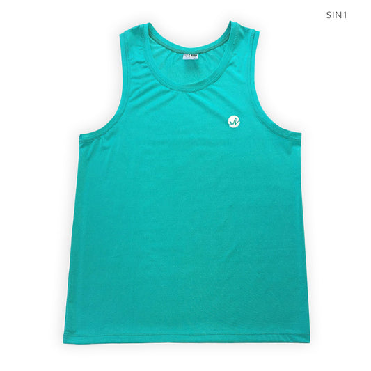 Plain Teal Singlet