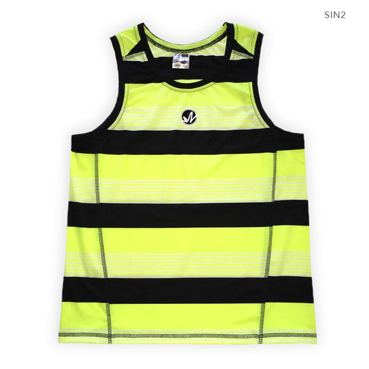 Neon Yellow Stripes