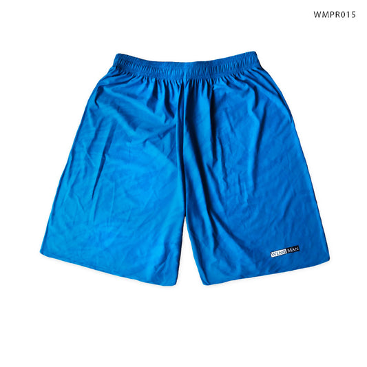 Blue Tiger Print Training Shorts